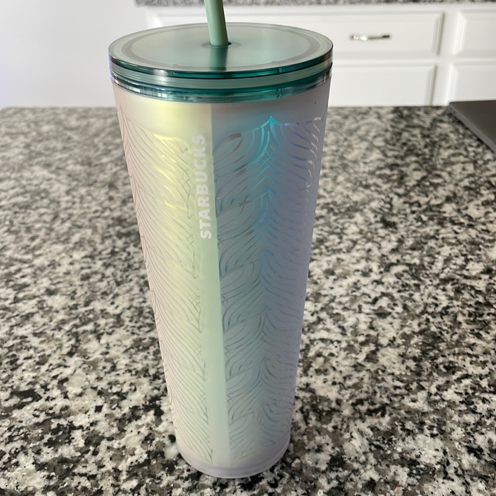 Starbucks Iridescent Mermaid Trenta Tumbler